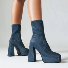 Load image into Gallery viewer, Arya Platform High Heel Ankle Boots
