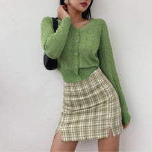 Load image into Gallery viewer, Vivi Plaid Skirt
