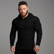 Load image into Gallery viewer, Tobias Knit Hooded Slim T-Shirt

