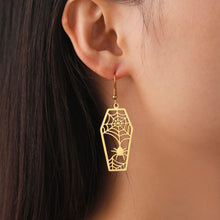 Load image into Gallery viewer, Spider Tomb Stainless Steel Earrings
