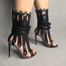 Load image into Gallery viewer, Peggy Gladiator Heels
