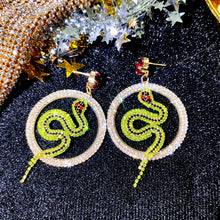 Load image into Gallery viewer, Snake Ache Earrings
