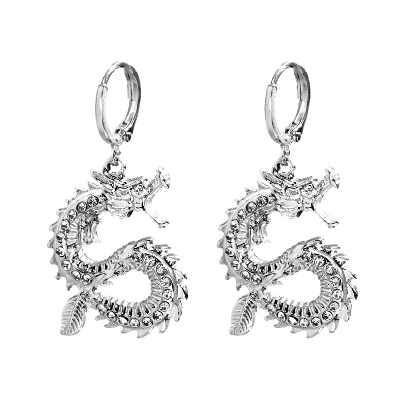 Viki Dragon Earrings