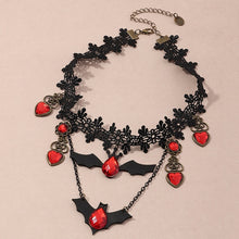 Load image into Gallery viewer, Baddie Bat Necklace
