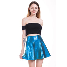 Load image into Gallery viewer, Mars Metallic Mini Skirt
